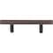 Elements 3" Center-to-Center Dark Brushed Bronze Naples Cabinet Bar Pull 136DBB - alternate 6